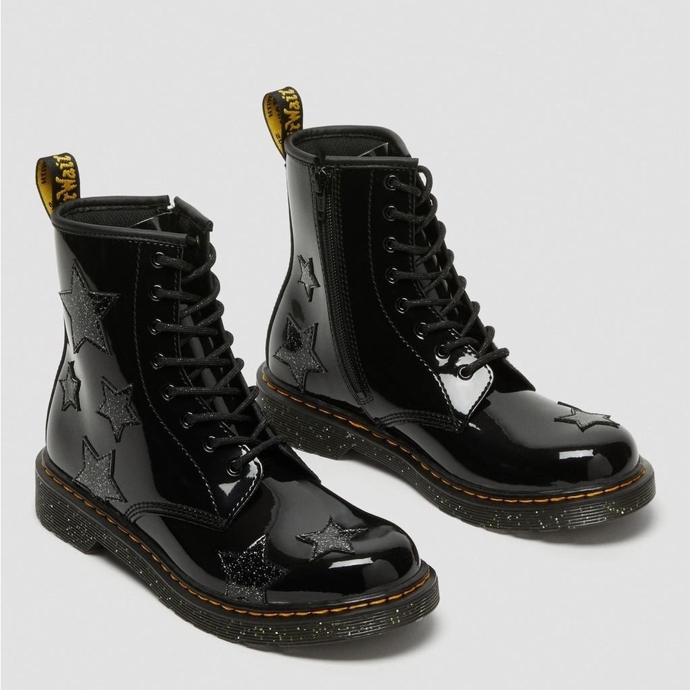 Dr. Martens Black Star Ankle Boots - Picture 5 of 15